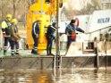 Bergung PKW im Rhein Hitdorfer Fähre P189377